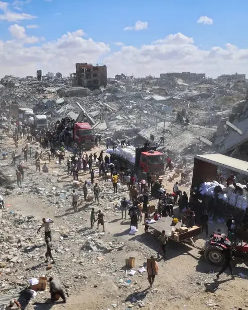 The Aid Workers of Gaza bust