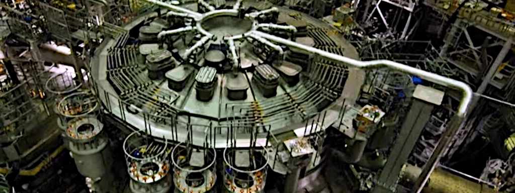 Conceptual image of a clean Thorium Molten Salt Reactor.